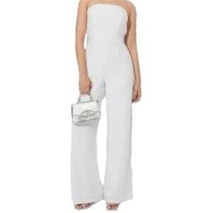 Wild Fable Women Jumpsuit Tube Removable Strap Wide Leg NWT SKUW408‎